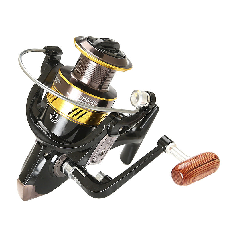 All-Metal Spinning Fishing Reel – Freshwater & Saltwater