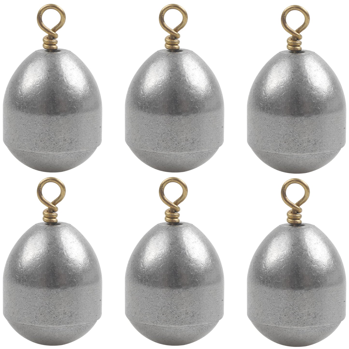 Bass Casting Sinker Weights 15/25 Pack – Saltwater & Freshwater