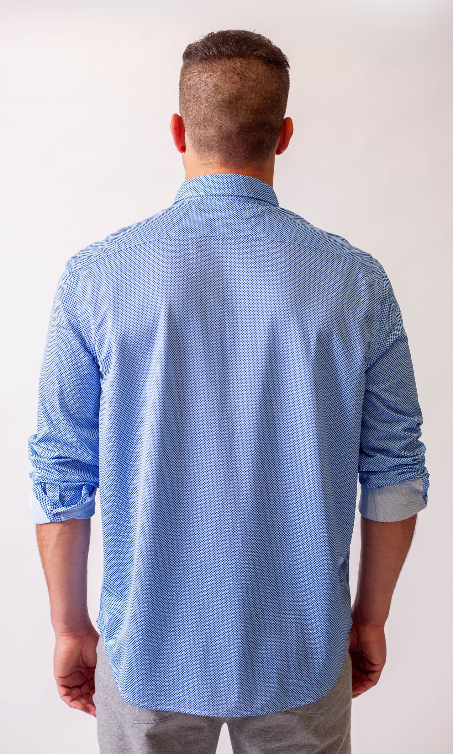 Studio Dot Dress Shirt 2-Pack - Teal/Blue