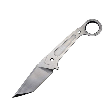 MASALONG Fixed Blade Rescue Knife – Straight Camping & Survival Knife