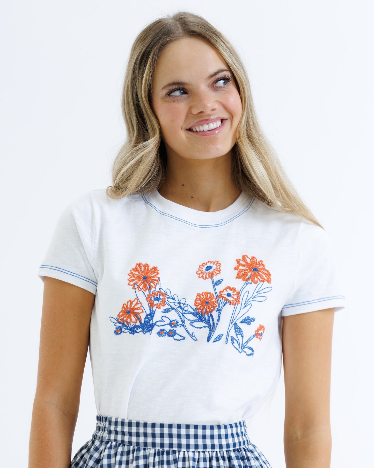 Cross Stitch Tee