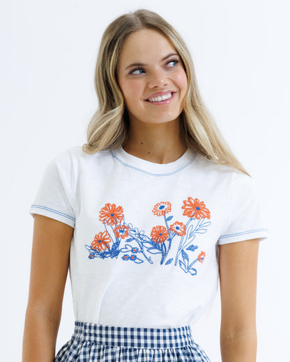 Cross Stitch Tee