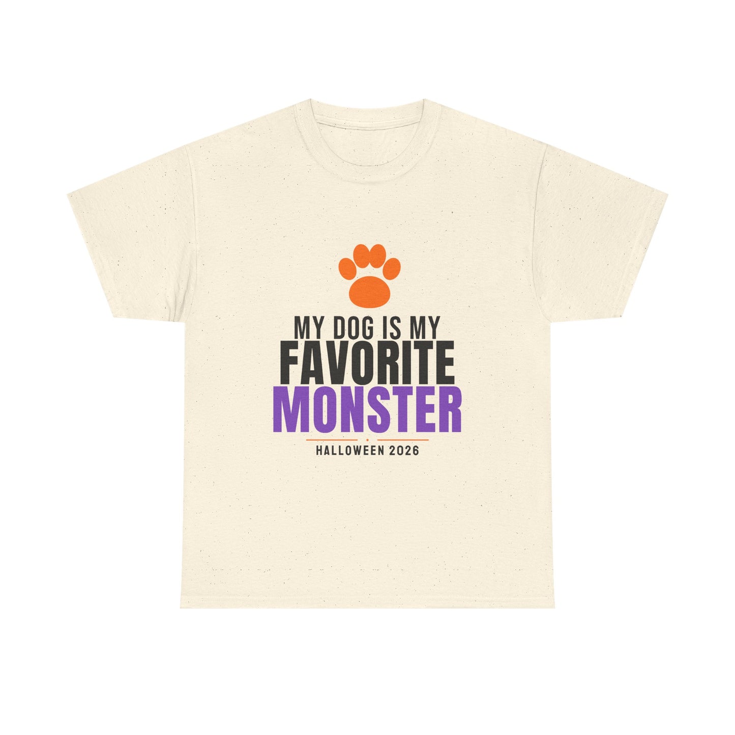 My Dog Is My Favorite Monster Tee | Halloween Dog Mom Dad