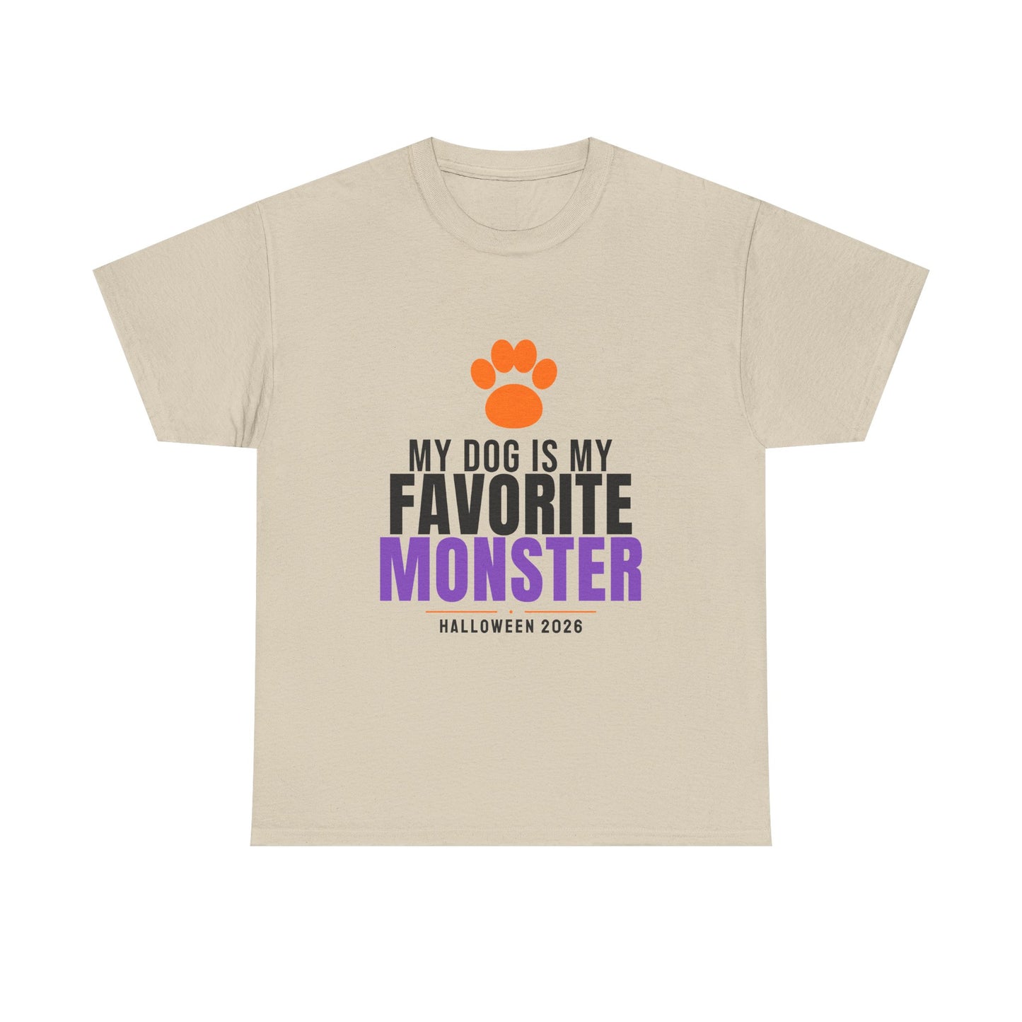 My Dog Is My Favorite Monster Tee | Halloween Dog Mom Dad
