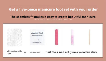 0943- Handmade press on nails fake nails removable
