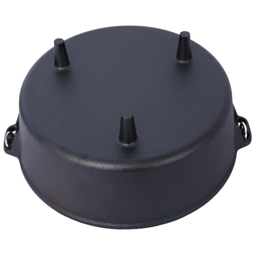 Outdoor Camping Deep Pot – Campfire Cooking Pot for BBQ & Baking