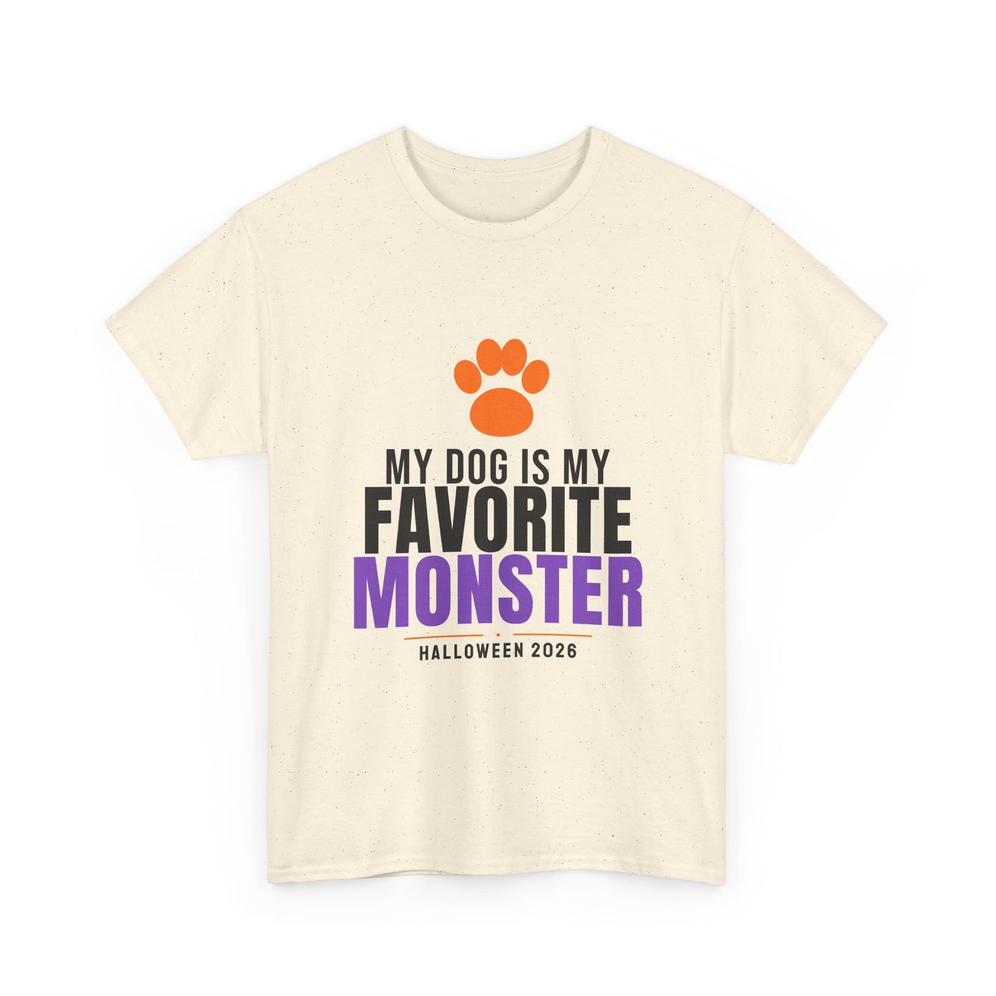 My Dog Is My Favorite Monster Tee | Halloween Dog Mom Dad