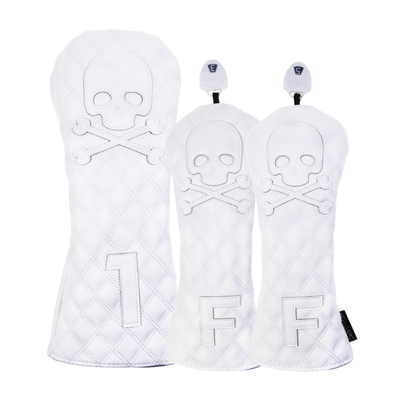 Black PU Leather Golf Club Headcovers