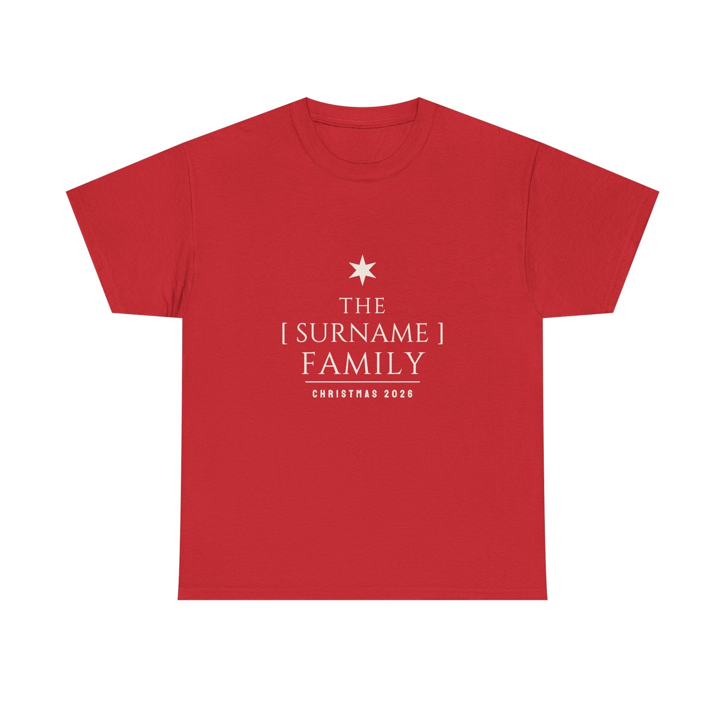 Personalized Family Christmas 2026 Shirt - Custom Matching Tees