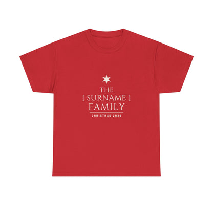 Personalized Family Christmas 2026 Shirt - Custom Matching Tees