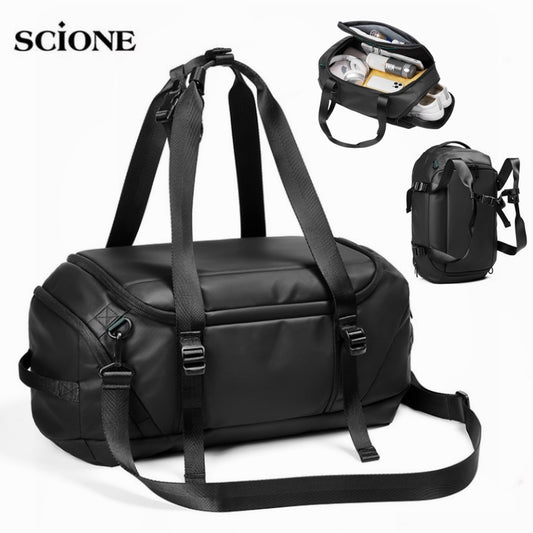 Multifunctional Waterproof Gym Shoulder Bag Backpack
