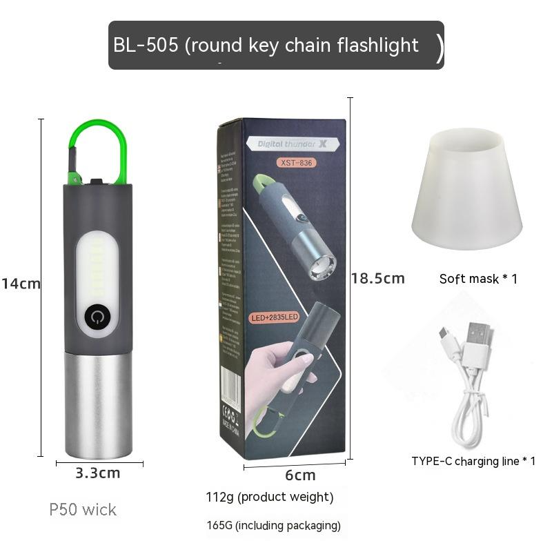 Multifunctional Camping Flashlight – LED Torch with Multiple Modes