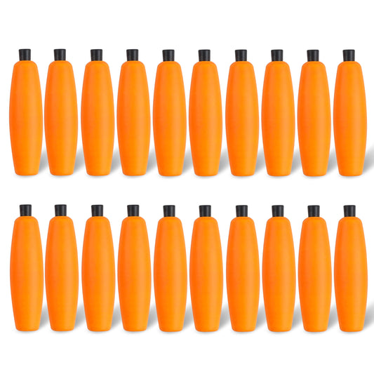 Cigar Slip Fishing Bobbers 20-Pack – Foam Floats for Saltwater