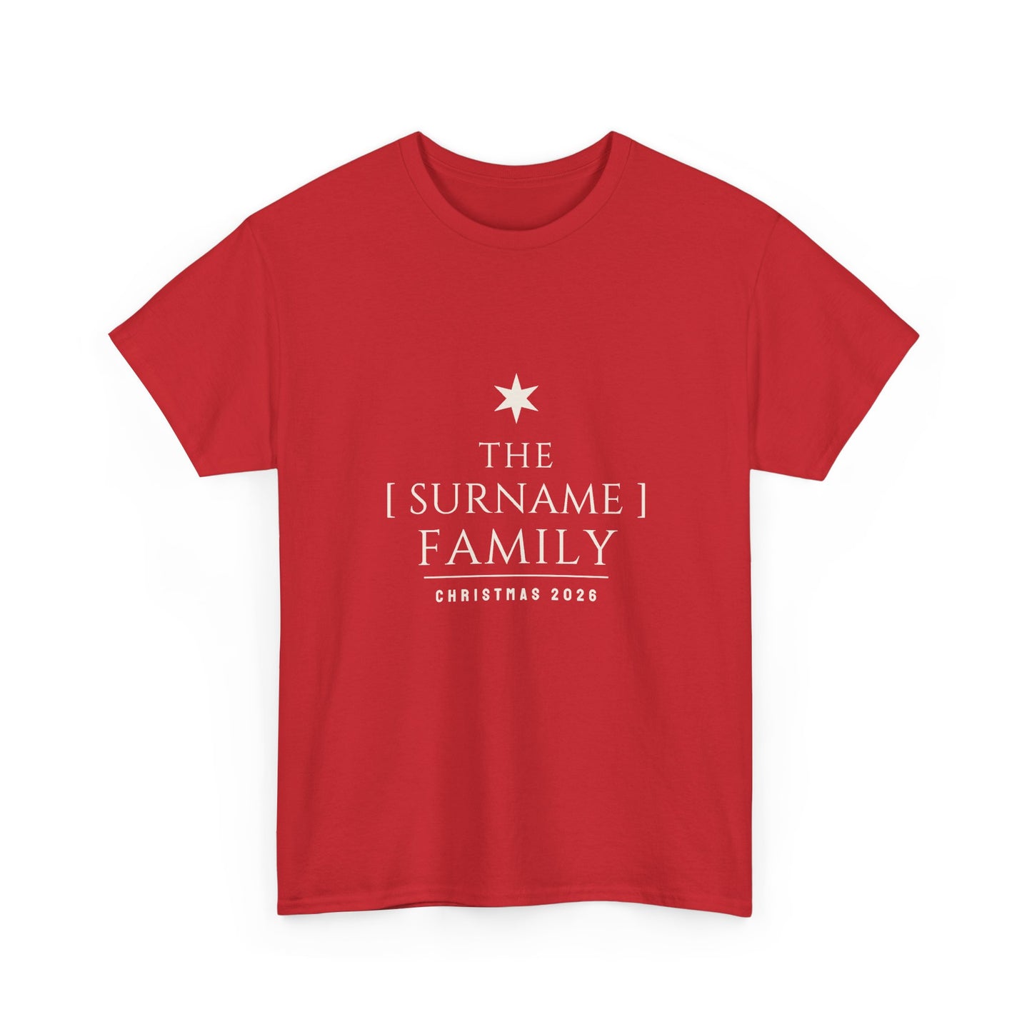 Personalized Family Christmas 2026 Shirt - Custom Matching Tees