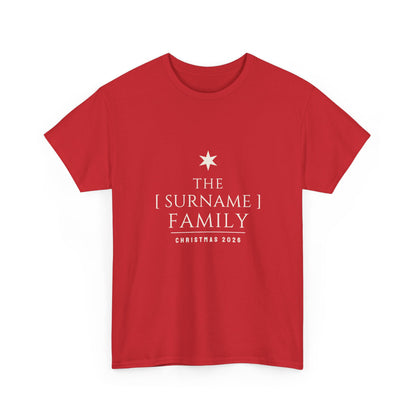 Personalized Family Christmas 2026 Shirt - Custom Matching Tees