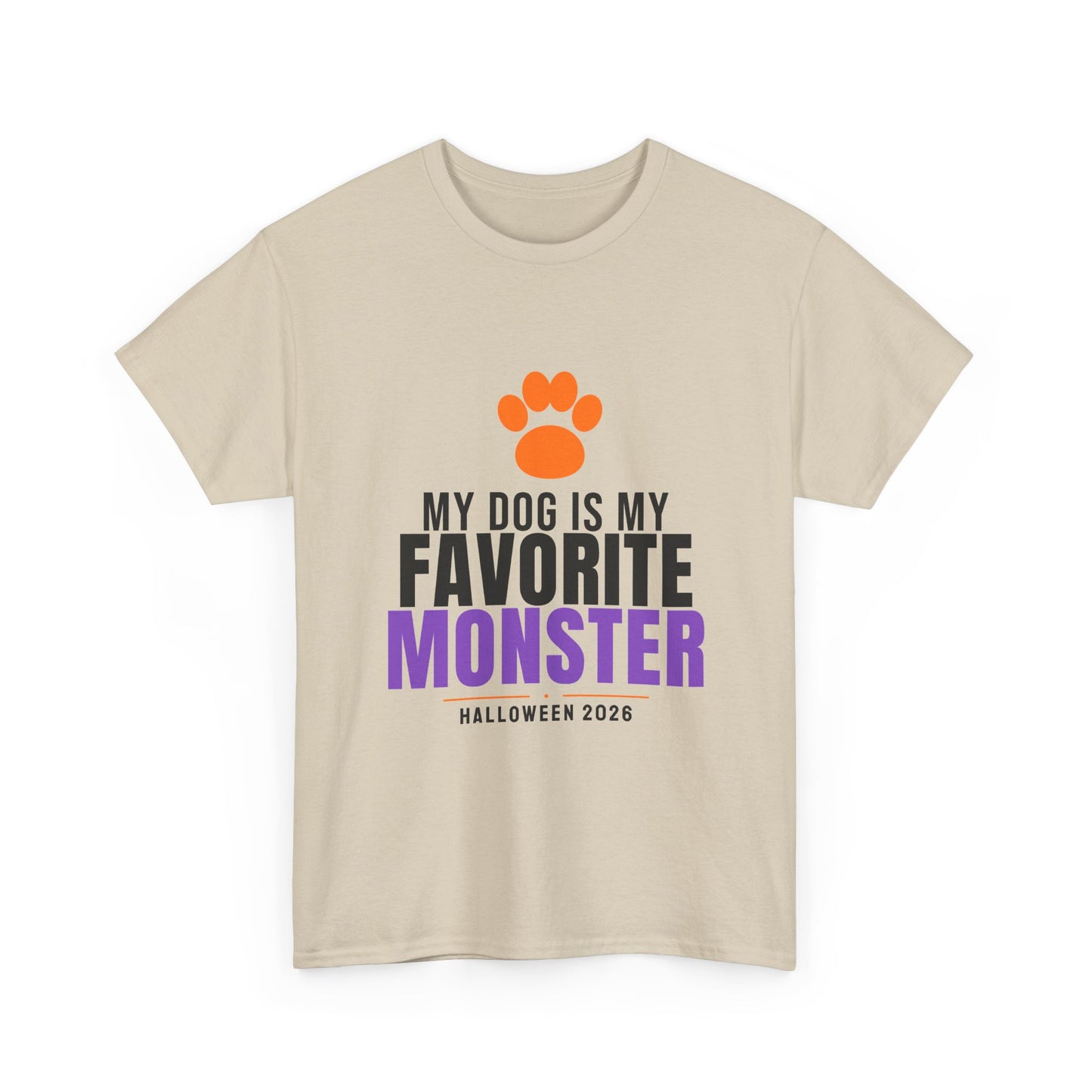 My Dog Is My Favorite Monster Tee | Halloween Dog Mom Dad