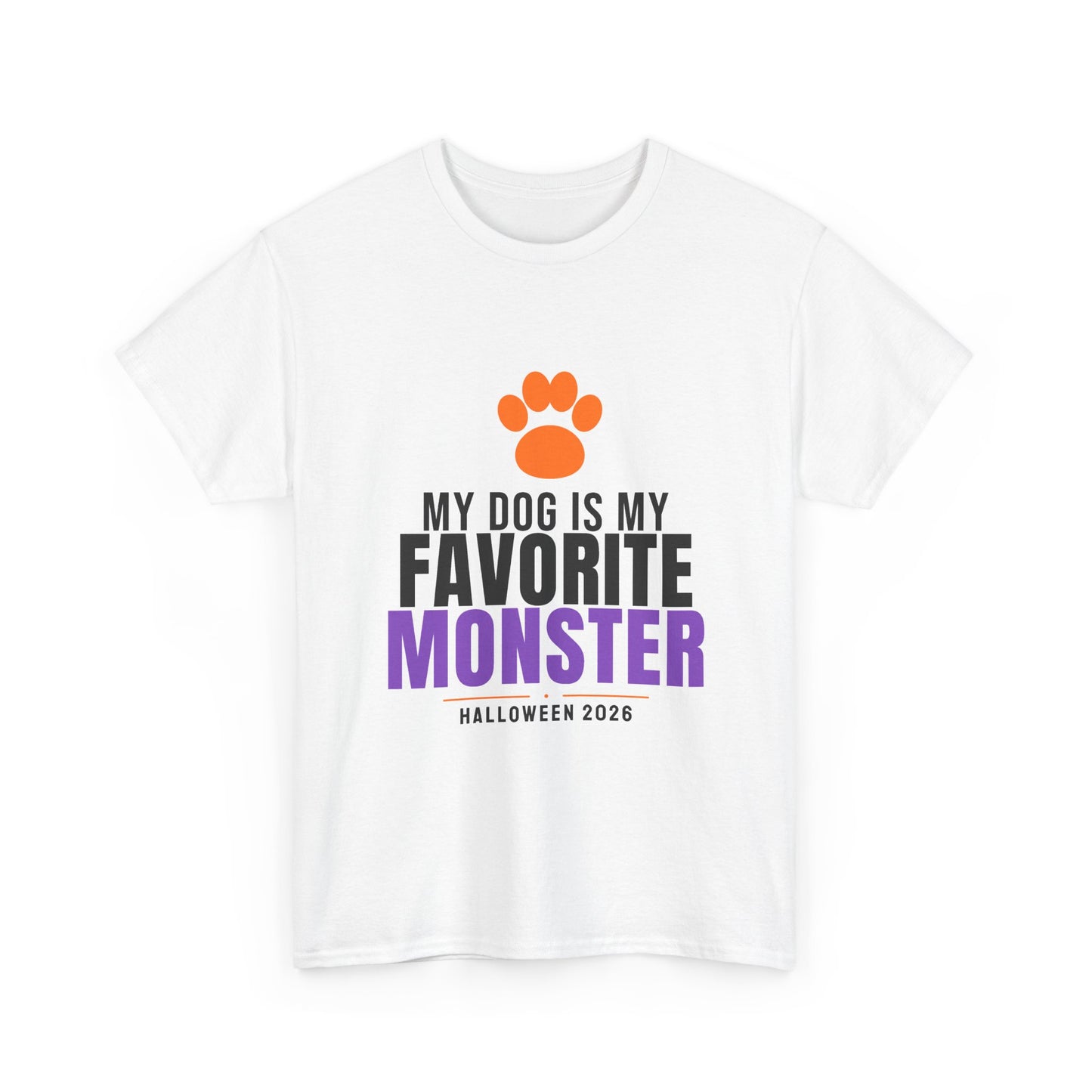 My Dog Is My Favorite Monster Tee | Halloween Dog Mom Dad