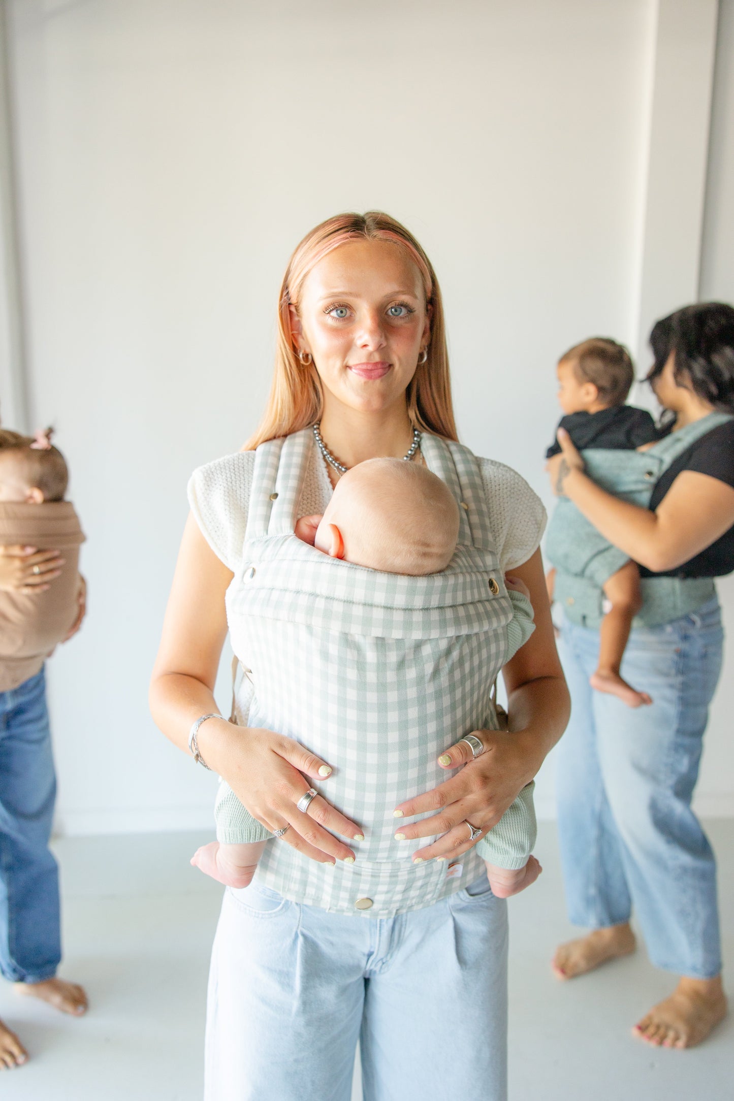 Coco Gingham - Cotton Baby Carrier