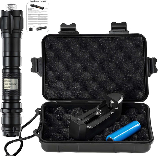Rechargeable LED Flashlight Set – Emergency Camping & Hiking Light