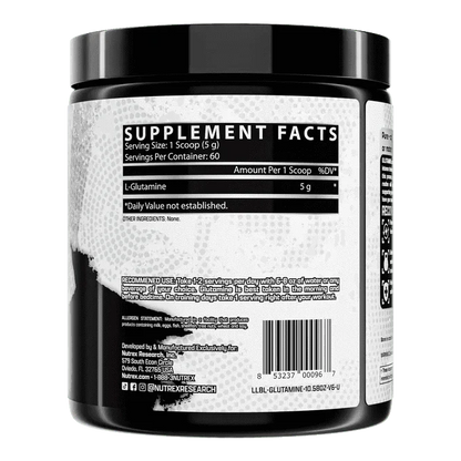 Nutrex Glutamine Pure, 60 Servings