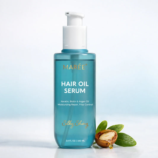 Keratin Oil Serum for Dry & Damaged Hair