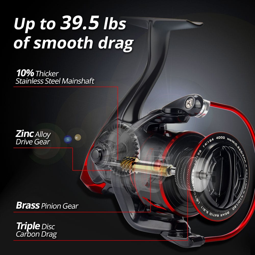 All-Metal Long-Distance Casting Reel for Sea Rods