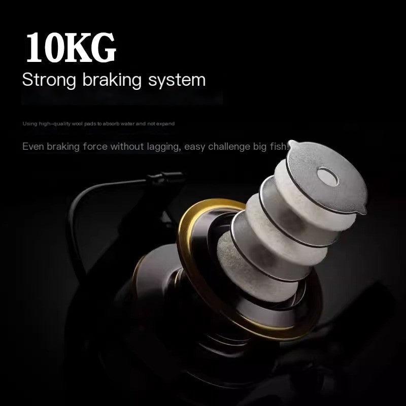 Metal Casting Fishing Reel for Sea & Surf Rods