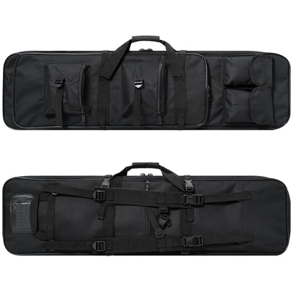 XIELIXIA 46" Rifle Bag Soft Bag Gun CaseTactical Long Rifle BackpackPortable Shotgun CasePerfect for Rifle Pistol Storage and TransportationSuitable for Hunting Shooting Fishing Indoor Outdoor