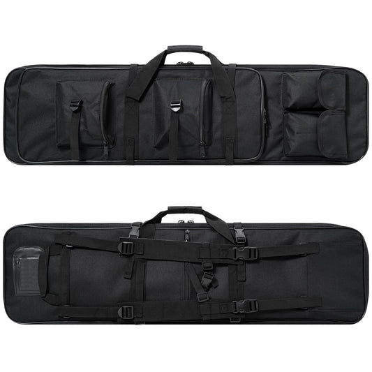 XIELIXIA 46" Rifle Bag Soft Bag Gun CaseTactical Long Rifle BackpackPortable Shotgun CasePerfect for Rifle Pistol Storage and TransportationSuitable for Hunting Shooting Fishing Indoor Outdoor