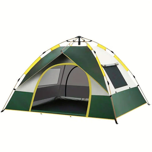 Automatic Pop-Up Camping Tent – 3-4 Person Instant Setup Outdoor Tent