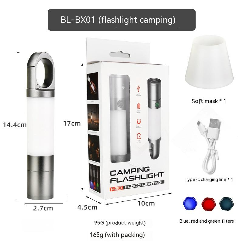 Multifunctional Camping Flashlight – LED Torch with Multiple Modes