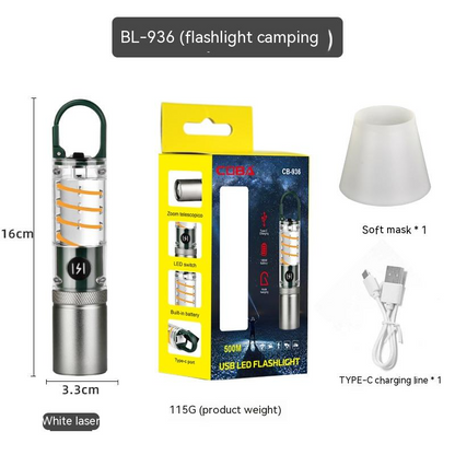 Multifunctional Camping Flashlight – LED Torch with Multiple Modes