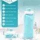 Silicone Collapsible Water Bottle – Foldable, Leakproof, Large Capacity