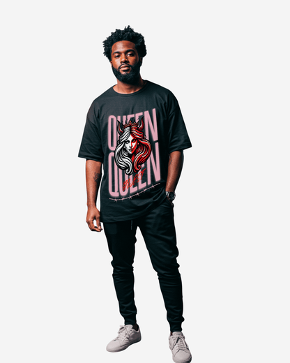 G West Queen Oversized Men's T-Shirt